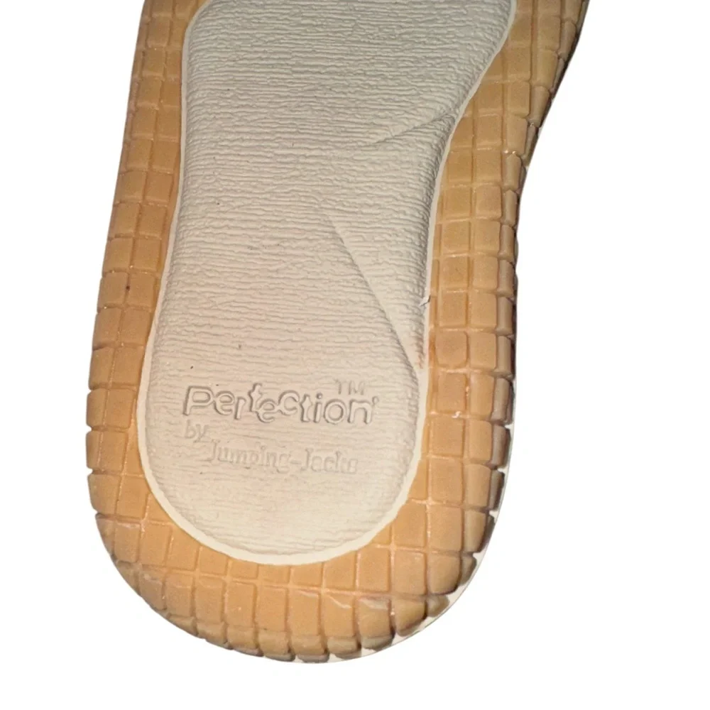 Perfection by Jumping Jacks suede dress shoes baby boys size 6.5 WW EXTRA WIDE